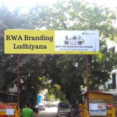 RWA Advertising options in Windsor Apartments Ludhiyana, Society Gate Ad company in Ludhiyana